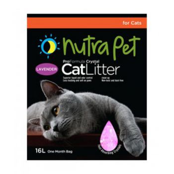  Nutra Pet Cat Litter Silica Gel 16L Lavender scent 