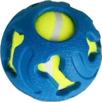  Miss Bear Colorful Dog Toy With Tennis Ball (Medium Dogs) 