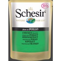 SCHESIR CAT POUCH CHICKEN FILLET 100GM (C562)