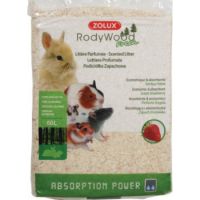 RODENT LITTER RODYWOOD FRESH STRAWBERRY 60L