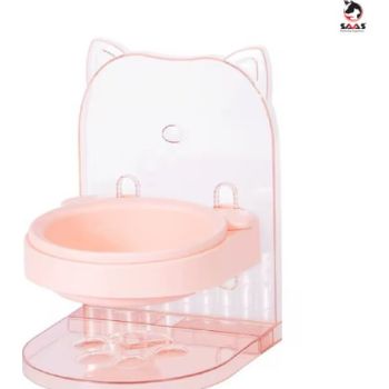  Saas Pet Feeding Bowl Pink 17.5x19.5x23.13 CM 
