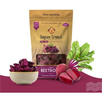  Dogsee Crunch Beetroot: Freeze-Dried Beet Dog Treats 