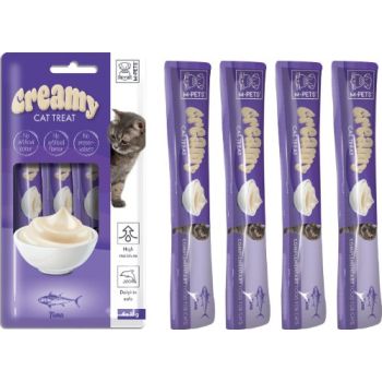  M-PETS Creamy Treats for Cats – Tuna 4x15g (60g) 