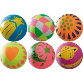  Ferplast Fluorescent Ball- Mixed Colours - Ø 6 cm 