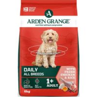 Arden Grange Daily All Breeds Adult Fresh Chicken & Rice Dry Dog Food 2kg