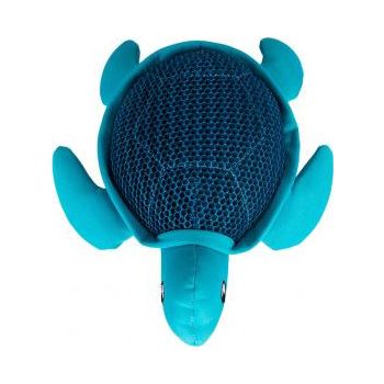  Freedog Floating Blue Turtle Dog Toys with Squeaker 23 x 21cm 