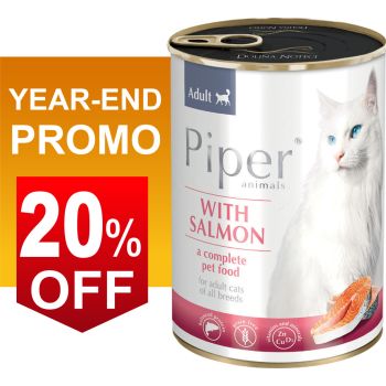  Piper Cat with Salmon 400 gm 