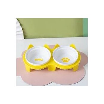  SAAS Dual Ceramic Food bowl 27.8*14.7 