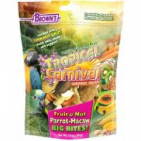 BROWNS PARROT-MACAW BIG BITES 284G