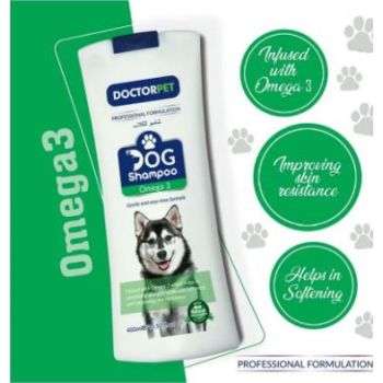  Doctor Pet Dog Shampoo Omega 3 400ml 