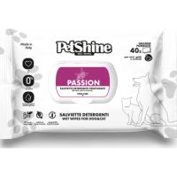 PetShine Wet Wipes Passion 40Pcs  30 x 20 cm
