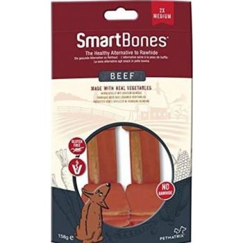  Smartbones Beef Medium 2 Pack 158g 