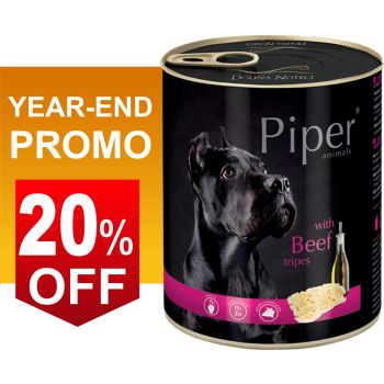  Piper Dog Wet Food With Beef Tripes 800g 