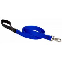 3/4" BlUE  Leash 4' Long