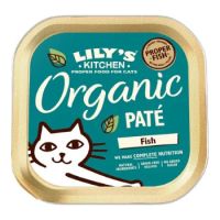 Lily's Kitchen Organic Fish Pate Wet Cat Food - 85G