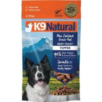 K9 Natural Freeze Dried Beef Feast Topper 142g