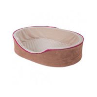 ASPEN PET 18 X 14 X 5 LOUNGER ASSORTED PLUSH/SUEDE