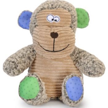  Camon Plush Toys Animals With Squeaker (Bear+Cat+Monkey) 