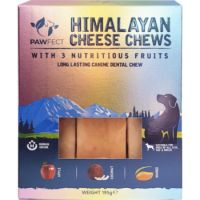 Pawfect Himalayan Cheese Dog Chew Bar With 3 Nutritious Fruits 195g (3x 65g)