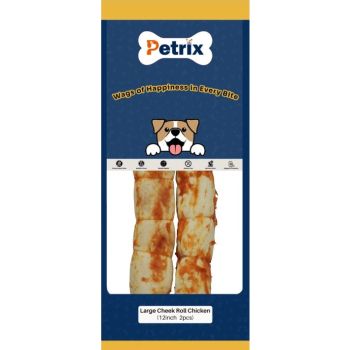  Petrix Large Cheek Rolls Chicken - 2 Pcs 
