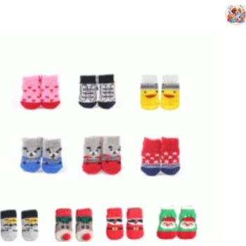  Saas Dog Socks (XL) Mix Color 