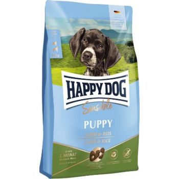  Happy Dog Dry Food  Sensible Puppy Lamb & Rice 1kg 