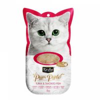 kit Cat Puree Tuna & smoked Fish 4x15g