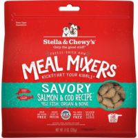 Dog Freeze Dried Savory Salmon & Cod Meal Mixers – 8 Oz