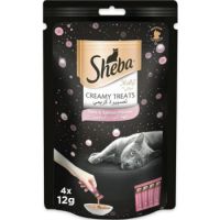 Sheba Melty Tuna & Salmon Creamy Cat Treats - FISH/4X12G