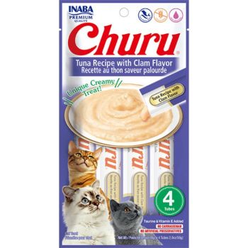  Churu Tuna Recipe With Clam Flavor 4PCS/PK 