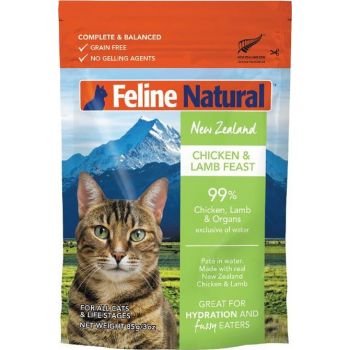 Feline Natural Chicken and Lamb Cat Wet Food  85g 