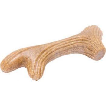  Dog Chew Wooden Antler with Natural Wood and Synthetic Material XS 