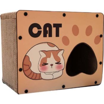  Saas Cat Scratching Toy House (44*28*35) 3062 