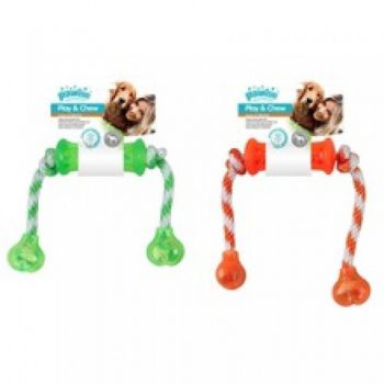  PAWISE PLAY N CHEW -DUMBBELL:14559 