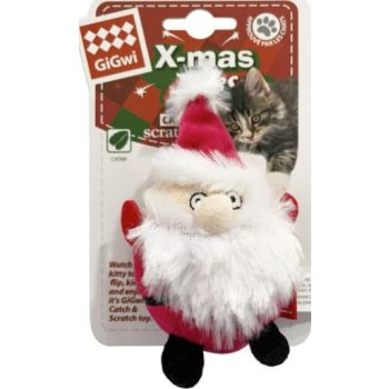  GiGwi Cat  Toys X-mas Tales Santa Claus with catnip inside 