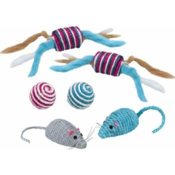  Ferplast Sisal Animal Cat Toys 