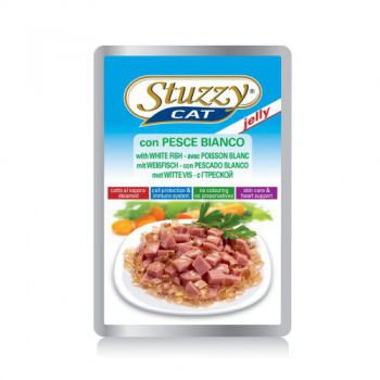  STUZZY CAT POUCH WHITE FISH 100GM (C2471) 