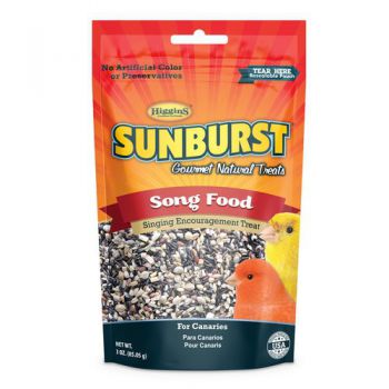  Higgins Sunburst Song Food Gourmet Natural Treats, 3 Oz 