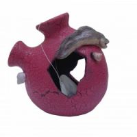 KW AQUARIUM DECORATION RED