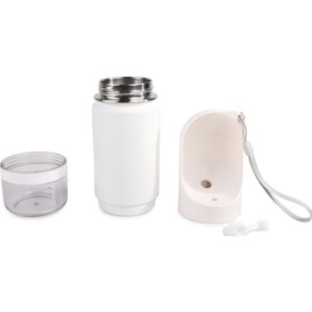  All For Paws Lifestyle 4 Pets - 2-in-1 Stainless Drinking bottle - 400ml / 14oz 
