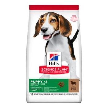  Hills Science Plan Medium Puppy Food With Lamb & Rice (14kg) 