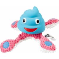 Duvo+ Plush & Latex Octopus Blue/Pink, 22x22x12cm