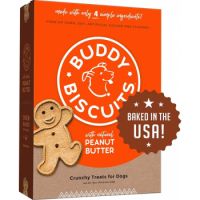 Buddy Biscuits Crunchy Treats With Peanut Butter - 16 Oz