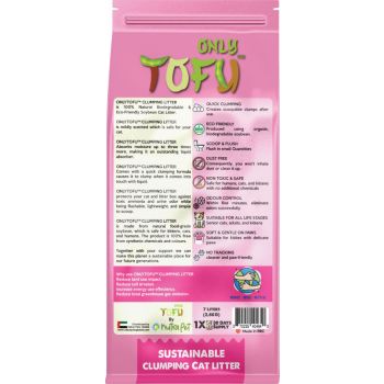  NutraPet Tofu Clumping Cat Litter Jasmin Sticks - 7 Liters 