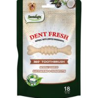 Dentalight 3" Dent Fresh 360° Toothbrush Healthy Joint×18pcs 150g