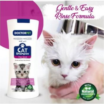  Doctor Pet Cat Shampoo Flax Seed 400 ML 