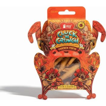 Cluck 'N Crunch Chicken Feets Treats 65g