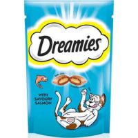 Dreamies Salmon Cat Treats 60G
