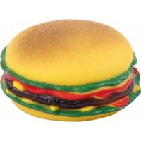Pawise Hamburger Vinyl Dog Toy