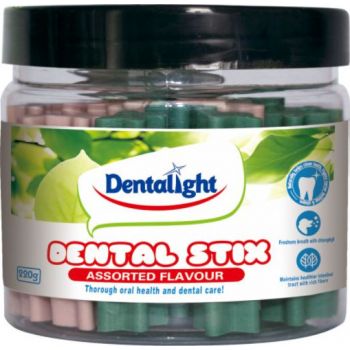  Dentalight 2.5" Dental Stix Assorted Flavour 220g 